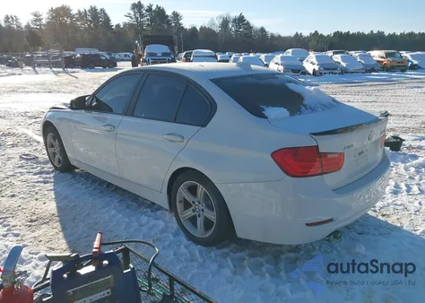 2014 BMW 328I xDrive z USA, uszkodzony, nr VIN WBA3B5C52EP543423